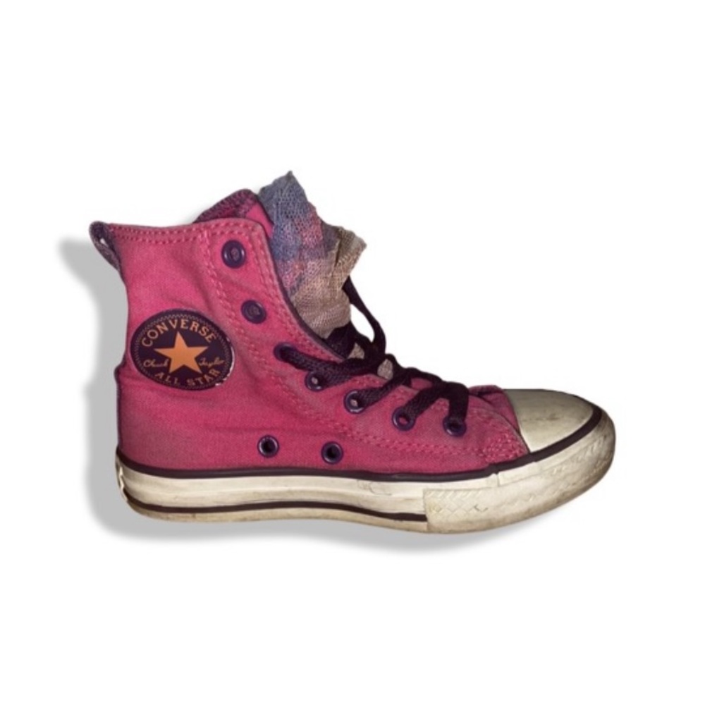 Hot Pink Kids Converse Size 12